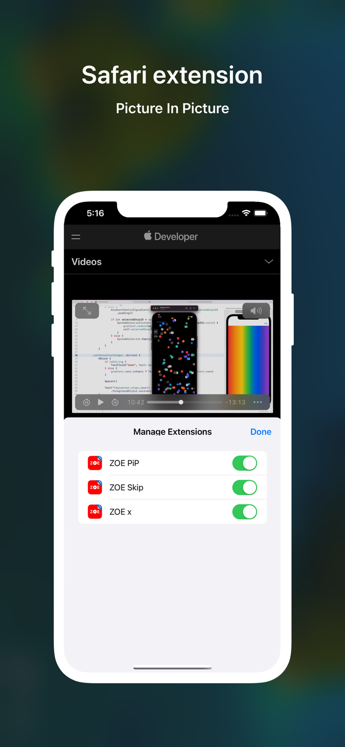 ZOE - Video Player PRO
