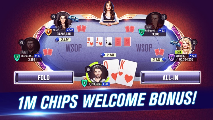 WSOP Poker: Texas Holdem Game screenshot-0