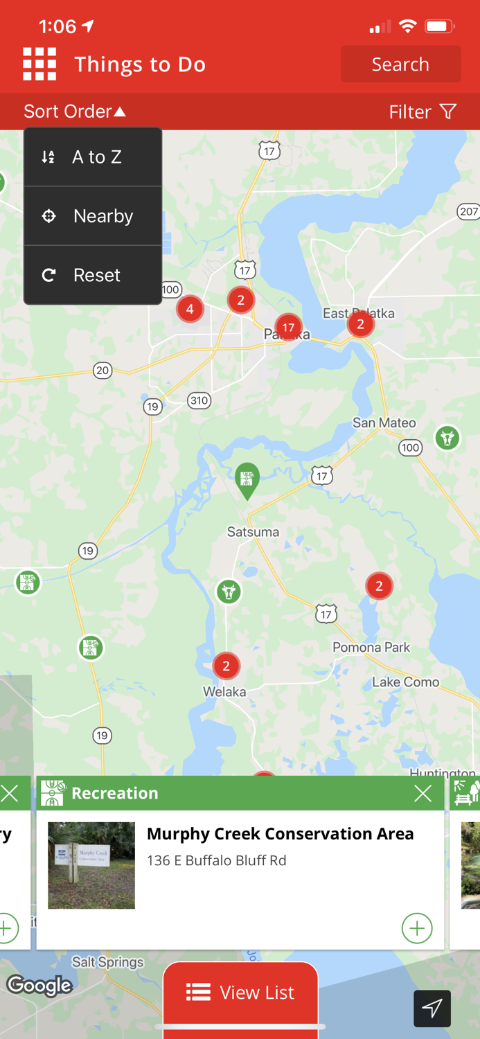 Visit Putnam County Florida