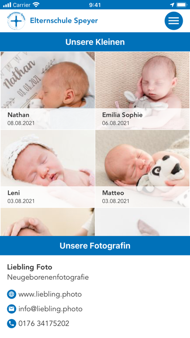 Screenshot #1 pour Elternschule Speyer