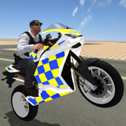 Police Stunt Bike Driving Game