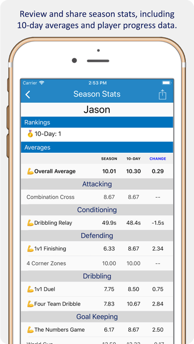 Soccer Drill Down Screenshot