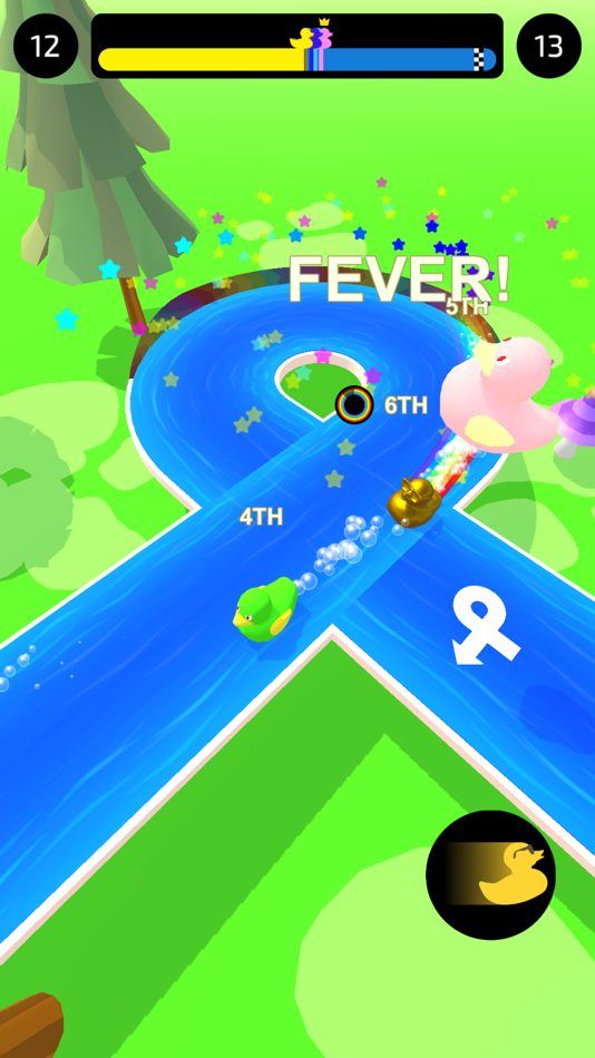 #3. Duck Race (iOS) 由: Raketspel AB