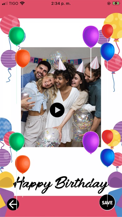 Video maker with music . Screenshot