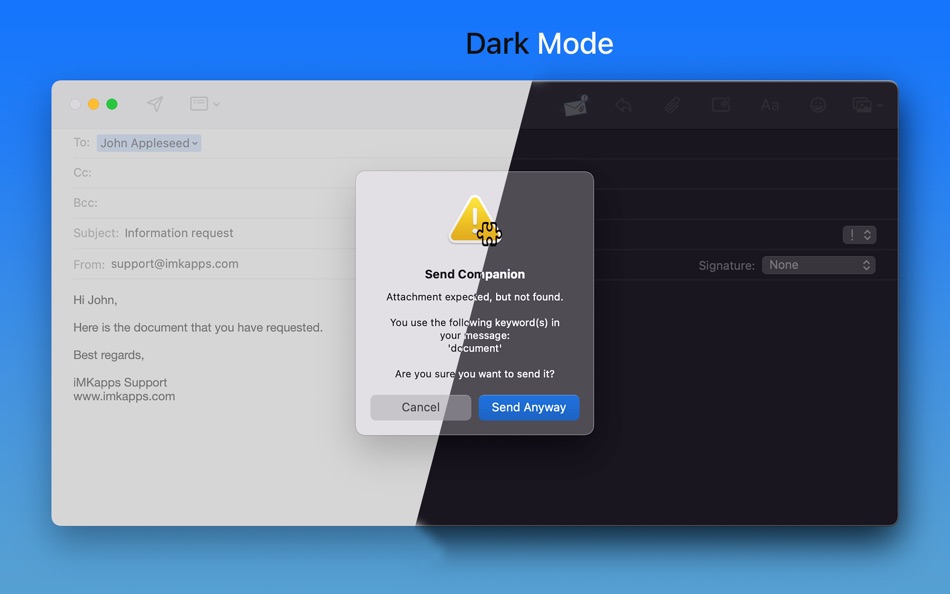 #7. Send Companion for Mail (macOS) 由: iMKapps