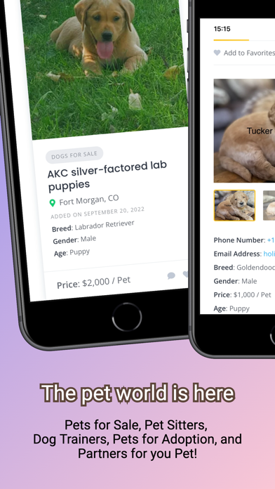 WannaPet: Pets for Sale Online Screenshot