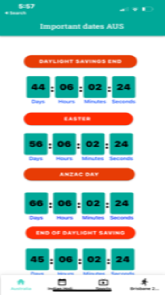 #3. Countdown to Important Days (iOS) 由: Niranjan Somashekar