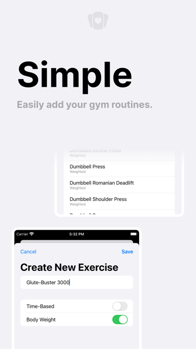 WorkHard Fitness Screenshot