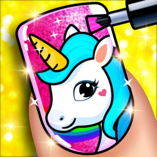 Nail Salon game for girls icon