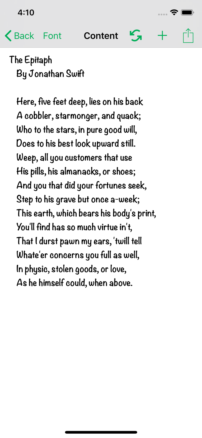 Poets Corner