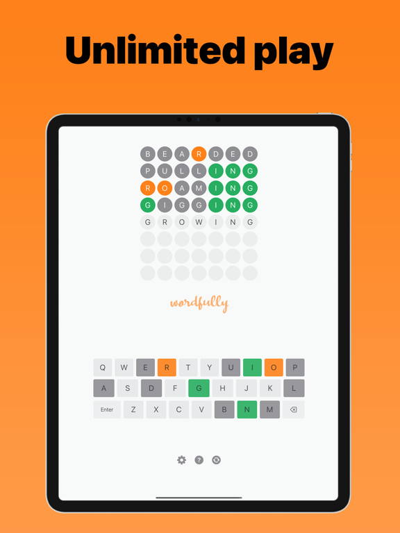 Wordfully - Word Puzzles iPad screenshot 1 - Games app