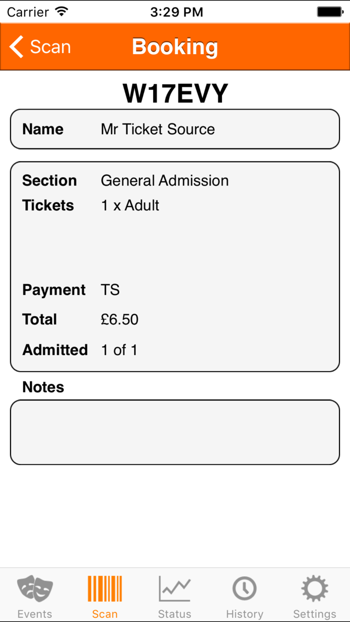 TicketSource Express