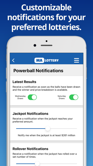 Massachusetts Lotto Results Screenshot