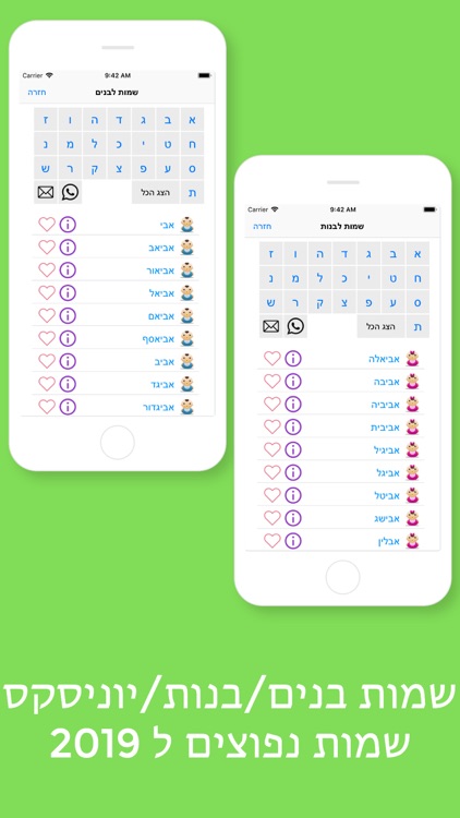 תינוקון - מילון השמות המלא screenshot-3