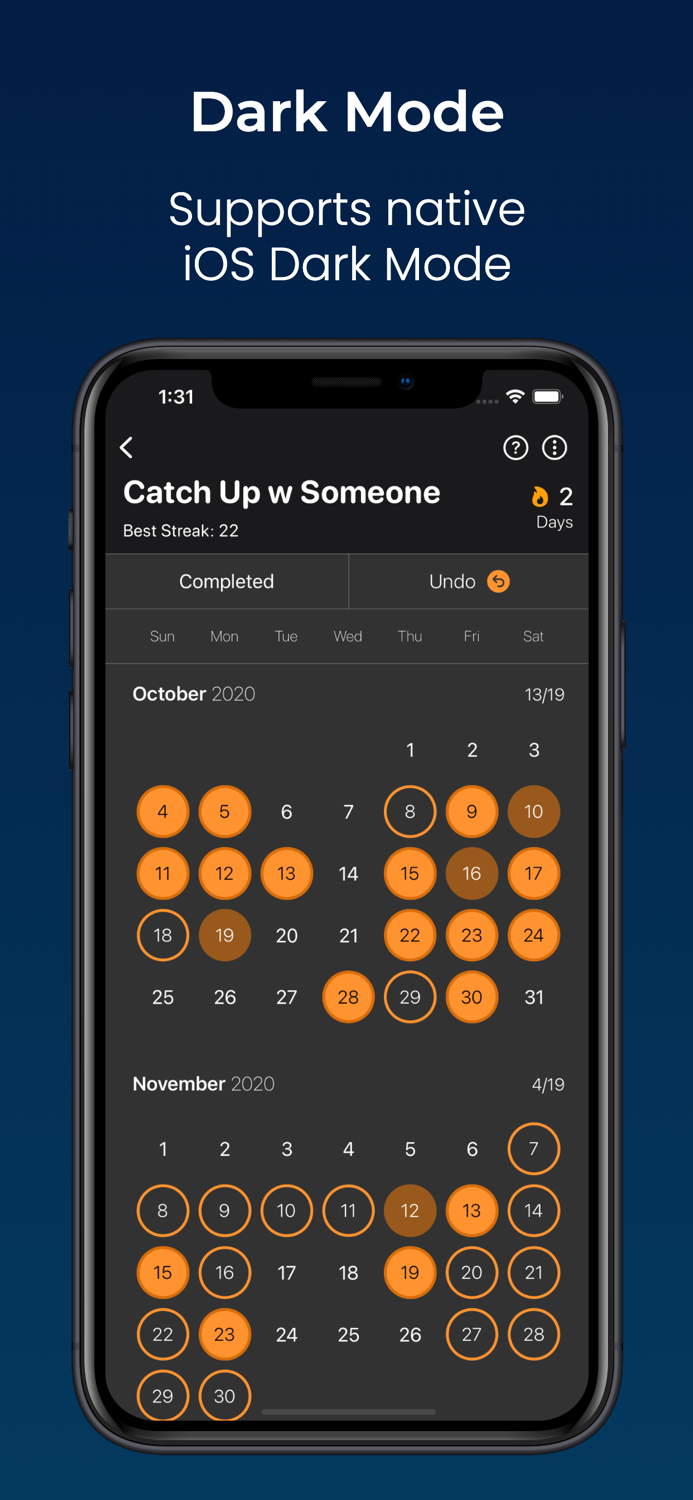 HBT Daily Goal Habit Tracker