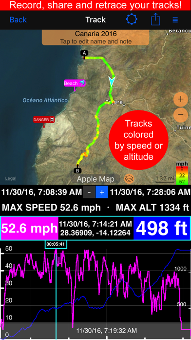 Compass 55. Map & GPS kit. Screenshot