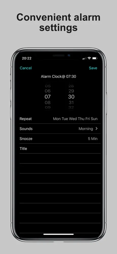 Bedside Clock - Time widgets