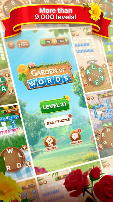 Word Garden : Crosswords Screenshot