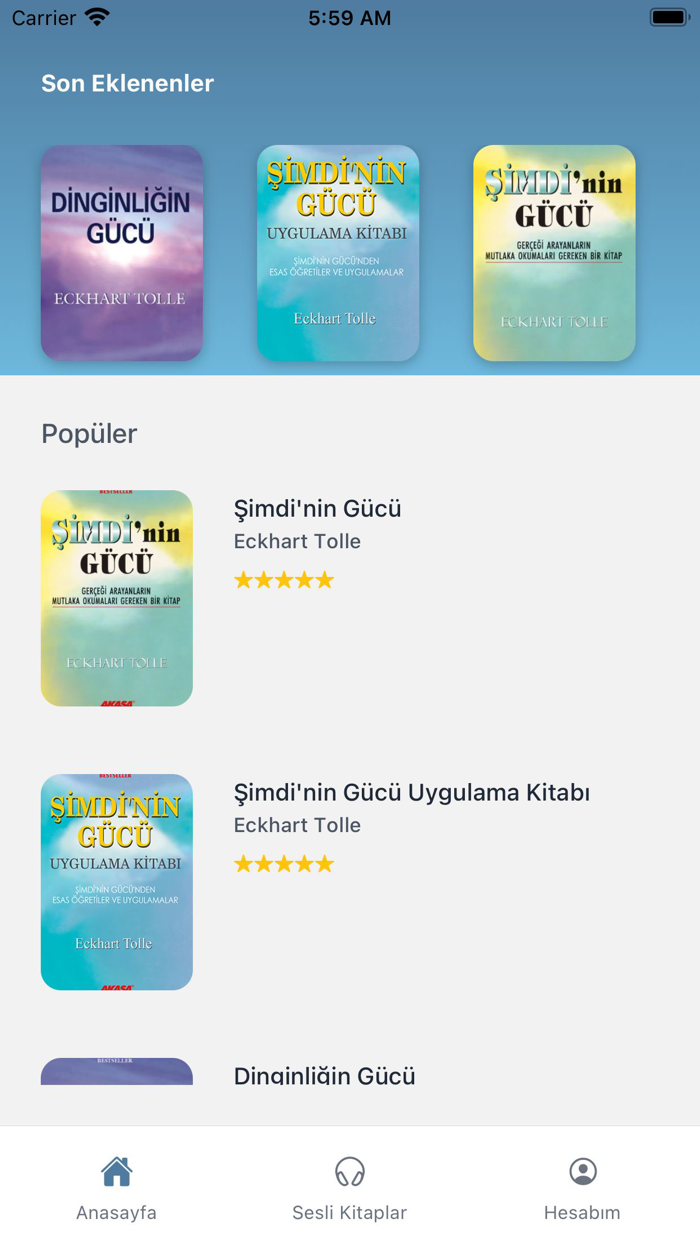 Akaşa Sesli Kitaplar