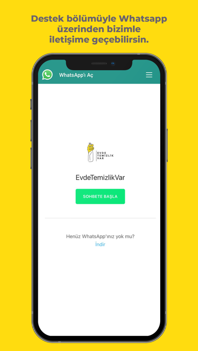 EvdeTemizlikVar Screenshot