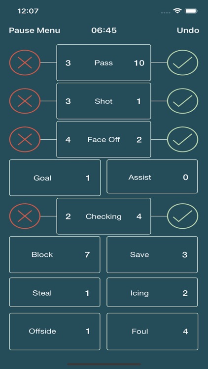 Ice Hockey Stat Keeper