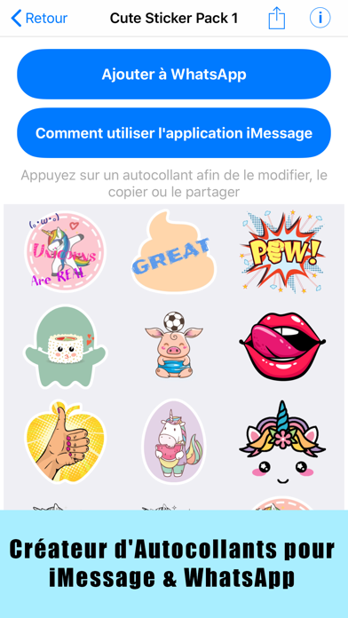 Télécharger Text Stickers Maker App For wa pour iPhone / iPad sur l'App  Store (Utilitaires)