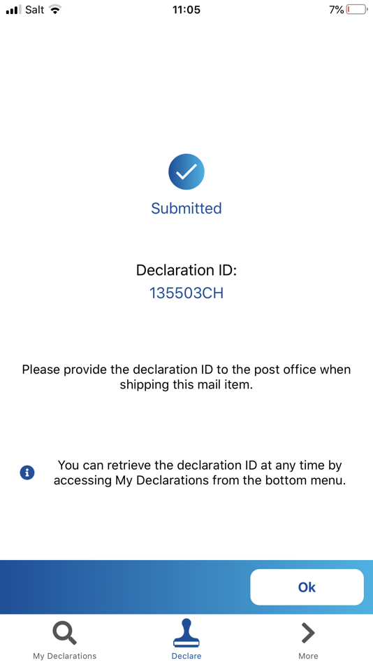 #6. EAD Customs Declarations (iOS) 由: Universal Postal Union