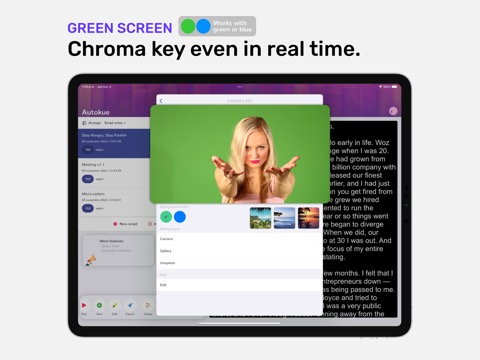 Autokue: The Teleprompter Appのおすすめ画像4