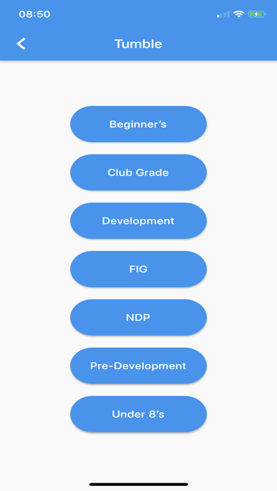 Sapphire Gymnastics Club Screenshot