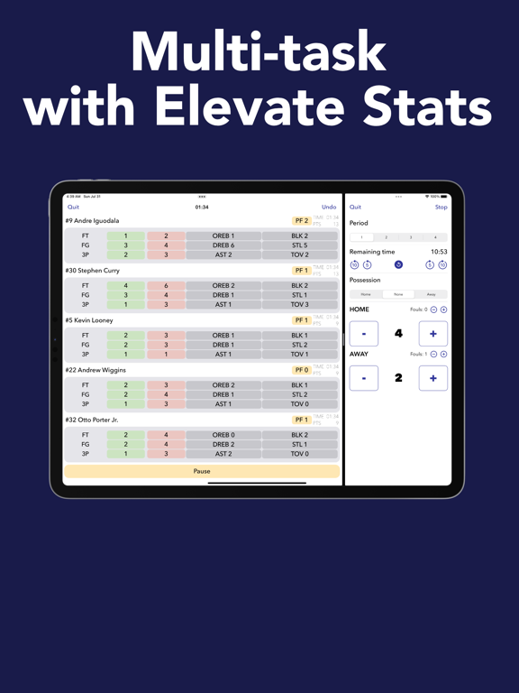 Easy Scoreboard for Basketballのおすすめ画像2