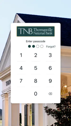 Thomasville National Bank screenshot 2