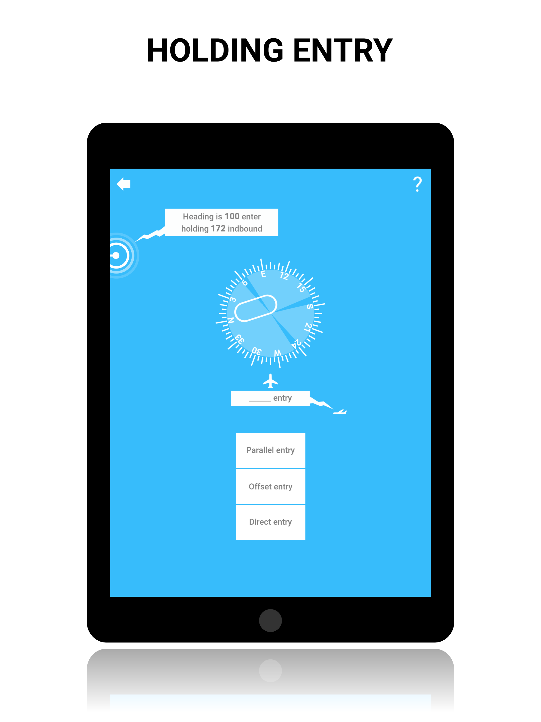 AirPlanPro: Holding, crosswind