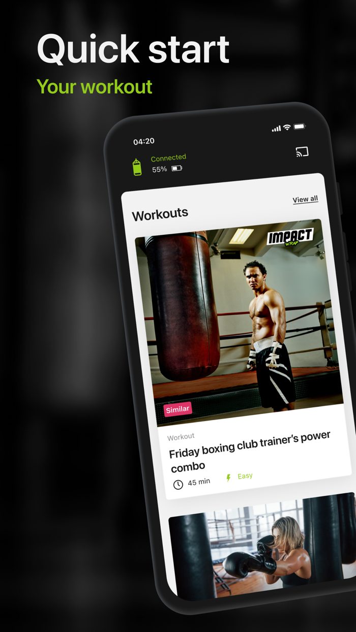 Impact Wrap Heavy Bag Fitness