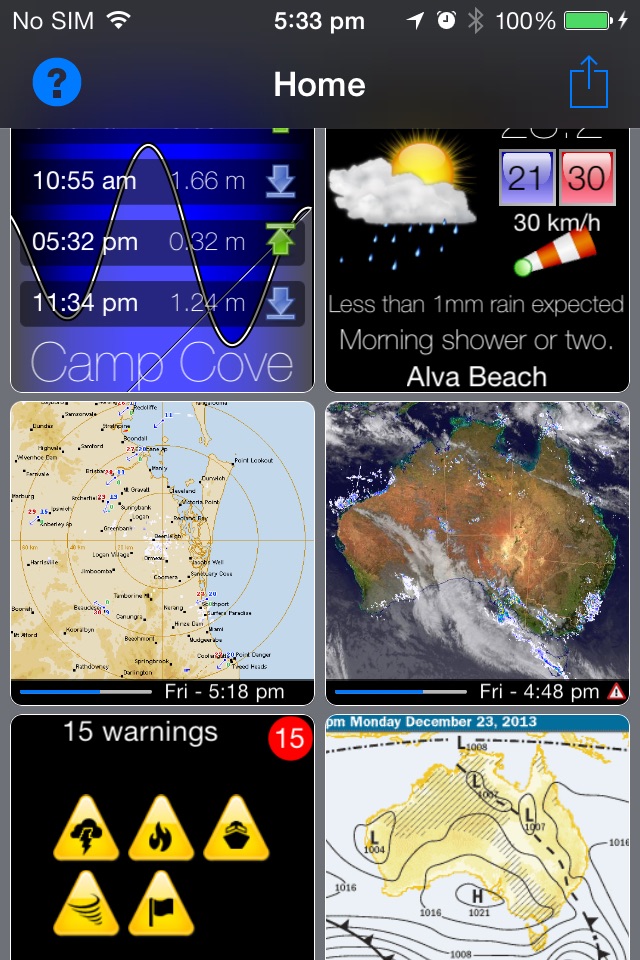 Oz Radar Weather screenshot 2