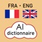 Pour faciliter et accélérer la recherche de significations en anglais, il vous suffit de parler dans l'appareil