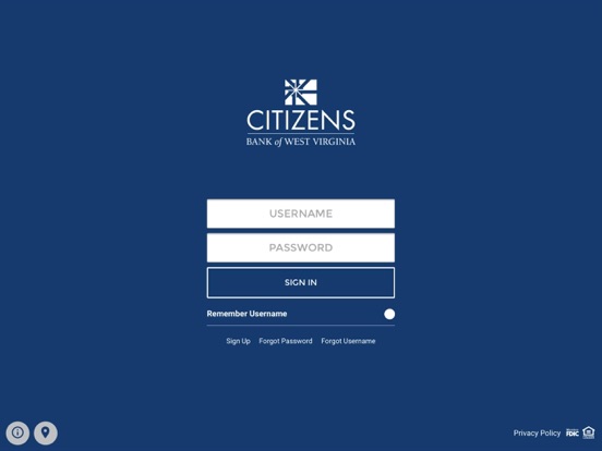 Screenshot #4 pour Citizens Bank of WV Mobile