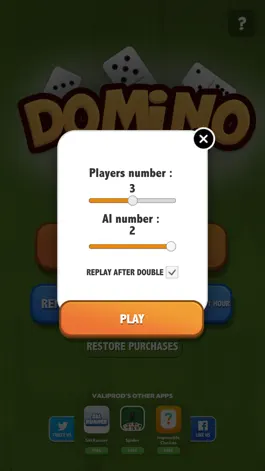 Game screenshot Dominos 2018 apk