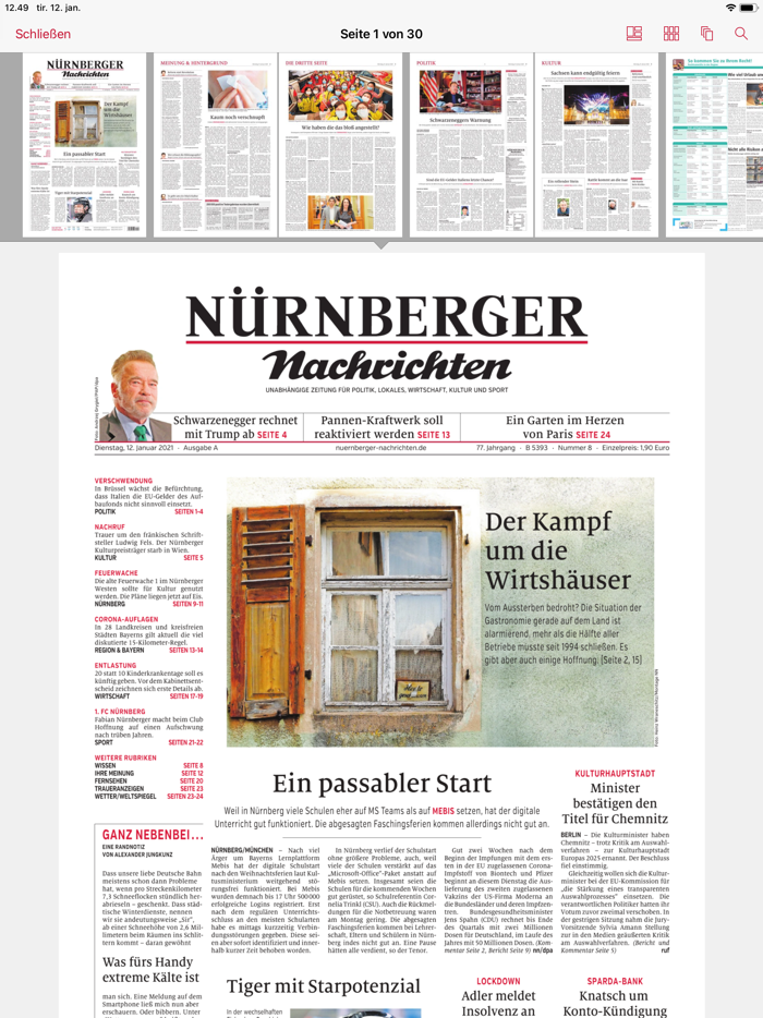 Nürnberger Nachrichten E-Paper