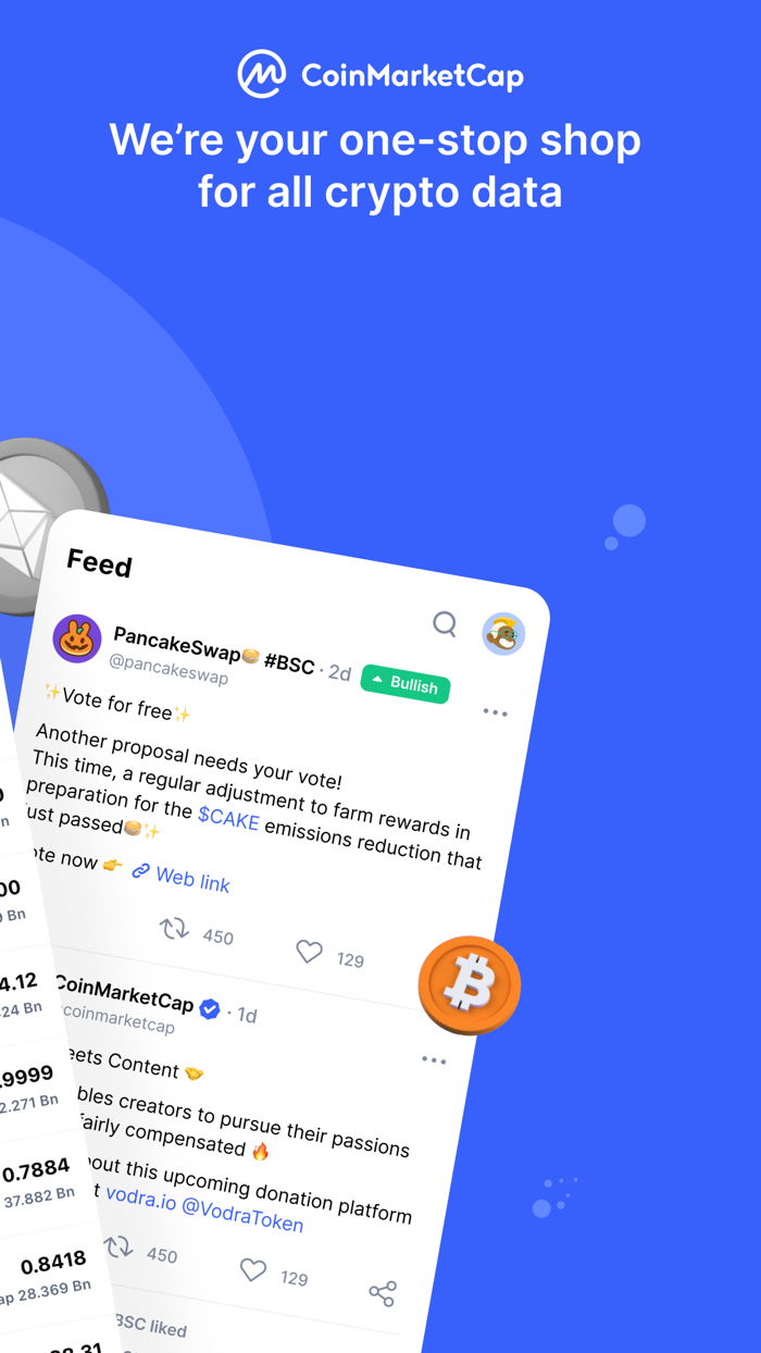 CoinMarketCap Crypto Tracker