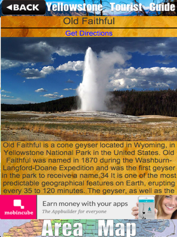 Screenshot #4 pour Yellowstone Tourist Guide