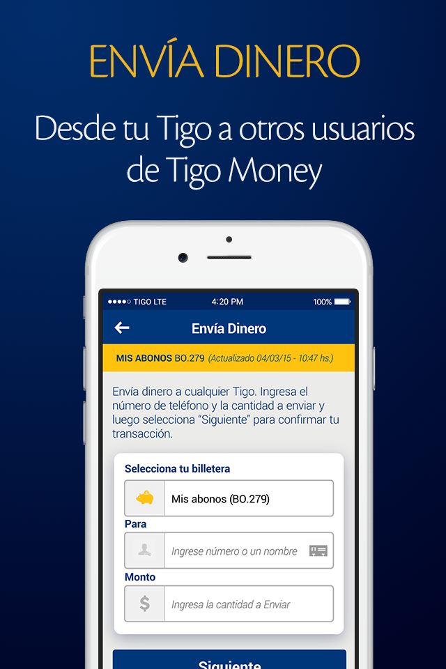 Tigo Money Bolivia