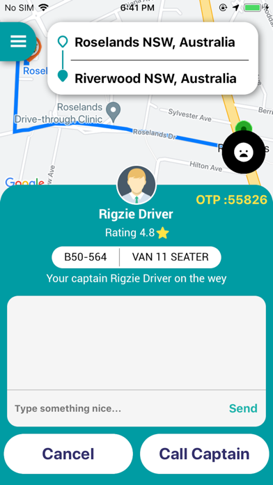 App screenshot