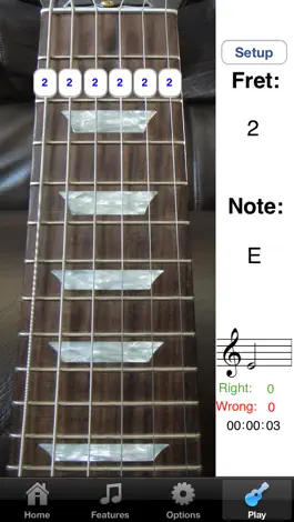 Game screenshot Electric Guitar Fretboard Lite hack