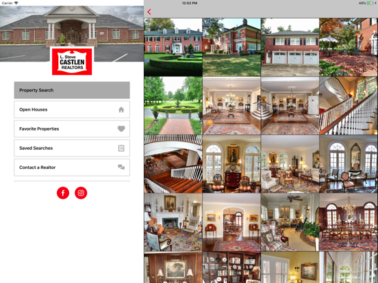 L. Steve Castlen Realtors iPad screenshot
