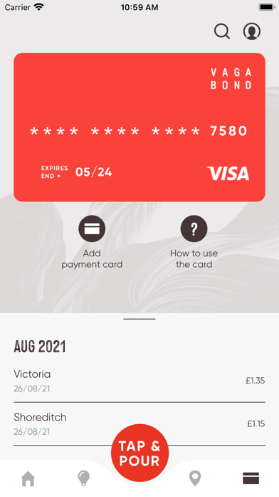 Vagabond Wines Screenshot