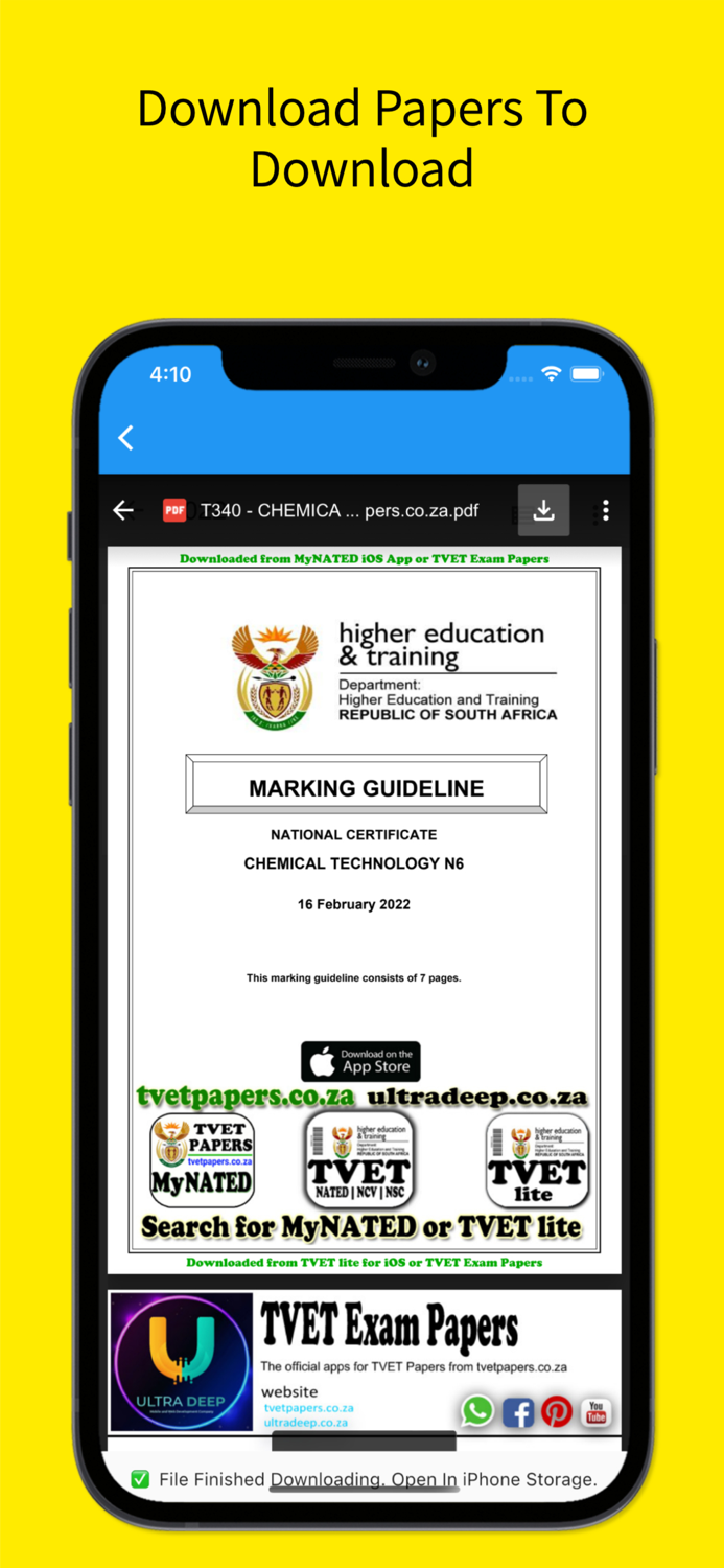 TVET Exam Papers lite - NATED