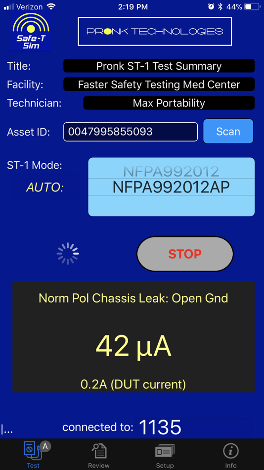 #2. Safe-T App (iOS) Podle: Pronk Technologies, Inc