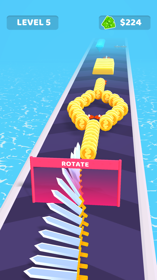 #4. Cutting Run! (iOS) 由: Ozan Kasikci