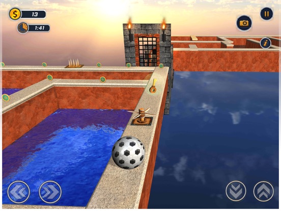 Screenshot #4 pour Maze ball - Wall Car Driving