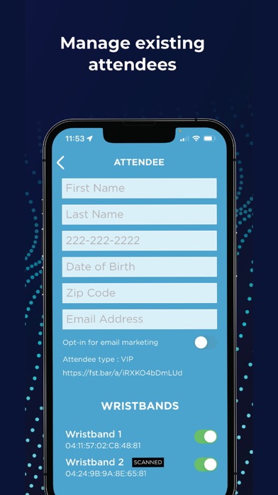 FastBar Registration Screenshot